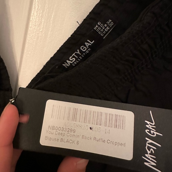Black NastyGal Top - Picture 3 of 4